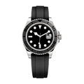 Ocean Master 42 – Black Dial | Rubber Strap