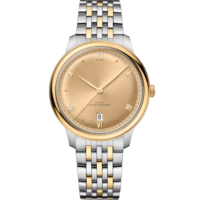 Classic Essential – Champagne Dial | Steel & Gold Tone Bracelet