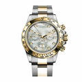 Speed Racing Chrono 40 – Light Textured Dial | Steel & Gold Tone Bracelet