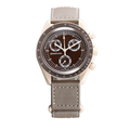 Celestial Chrono – Chocolate Edition | Taupe Strap