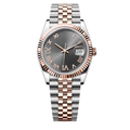 Classic Date 36 – Dark Rhodium Dial | Steel