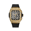 Fusion Sport Skeleton – Gold Tone Edition | Black Strap