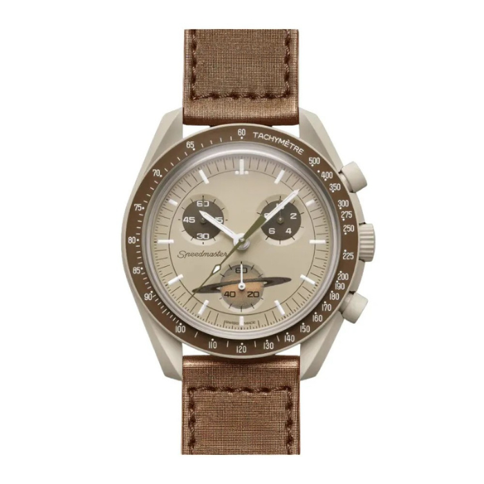 Celestial Chrono – Taupe Edition | Brown Strap