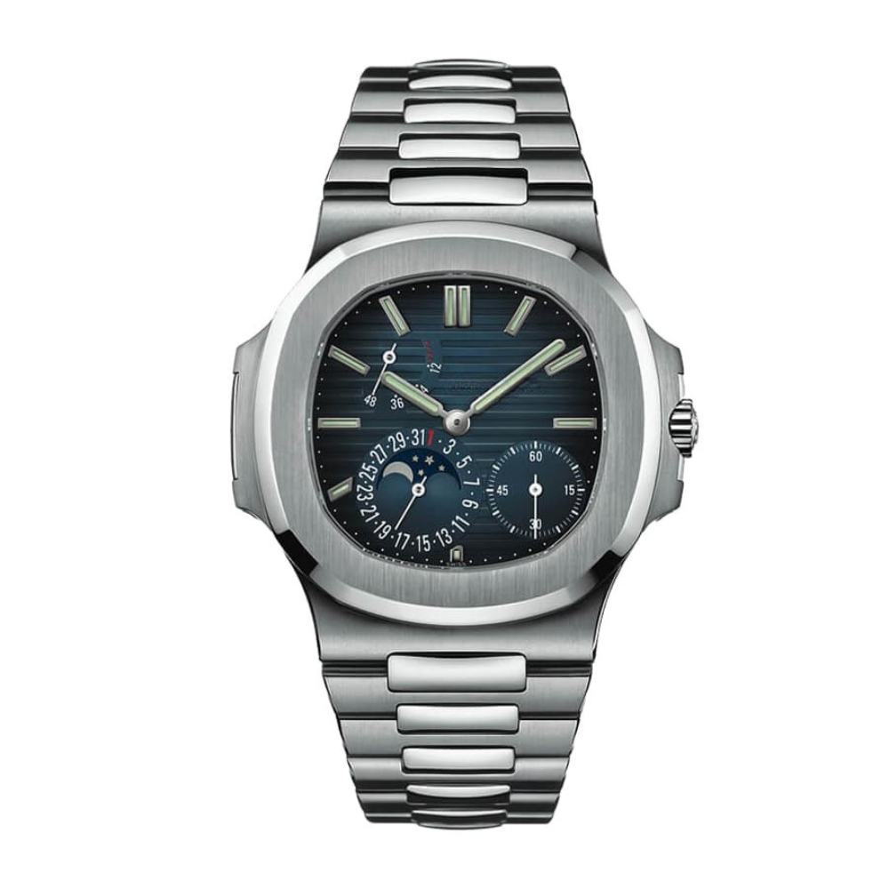 Elite Sport Calendar – Blue Dial | Steel Bracelet