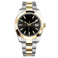 Classic Date 41 – Black Dial | Steel