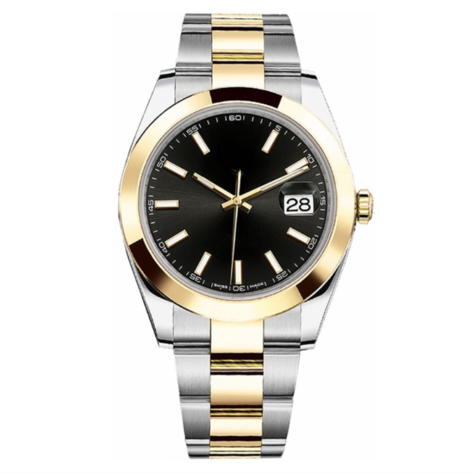 Classic Date 41 – Black Dial | Steel