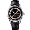 City Classic Calendar – Black Dial | Black Leather Strap